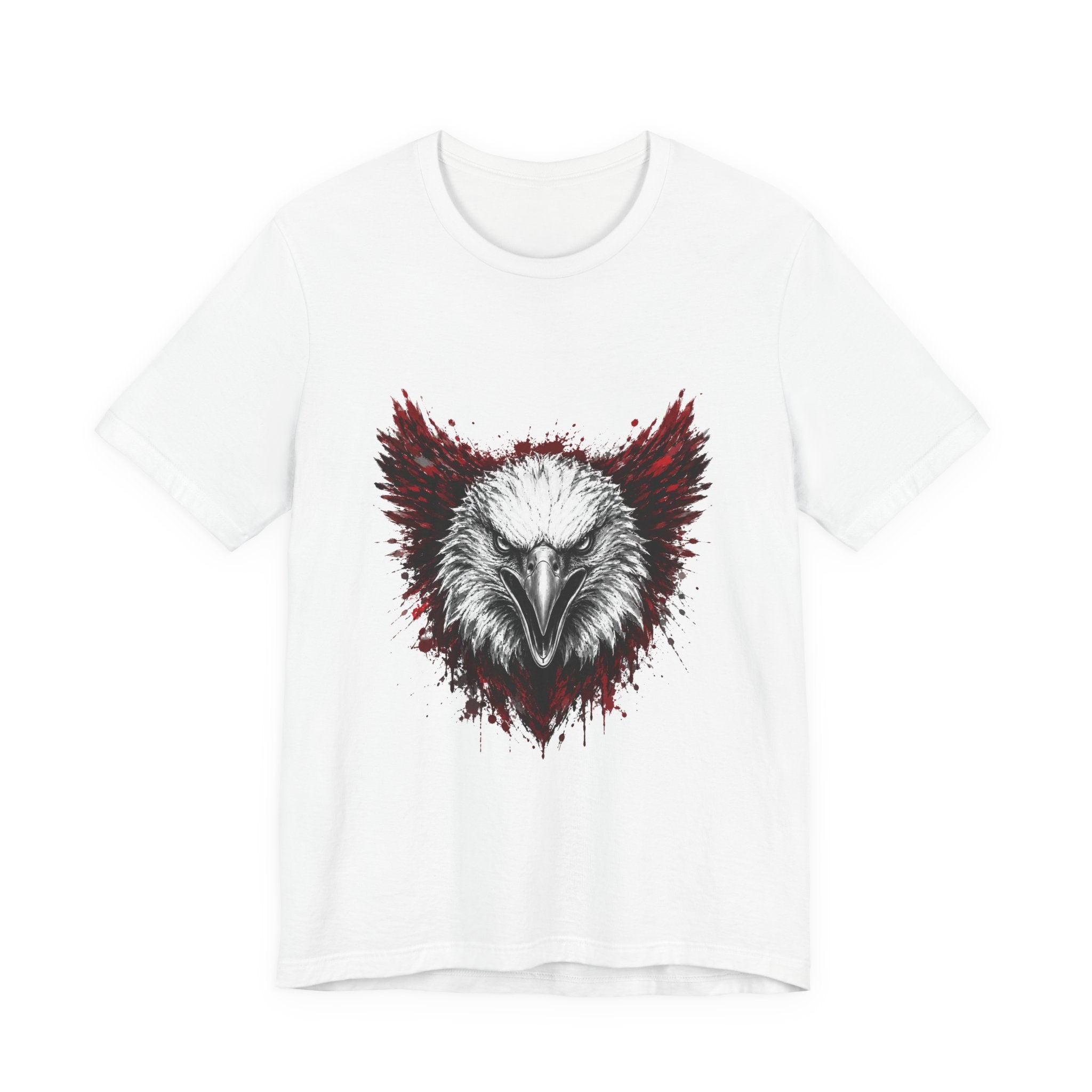 Eagle Logo Black & Red Tee