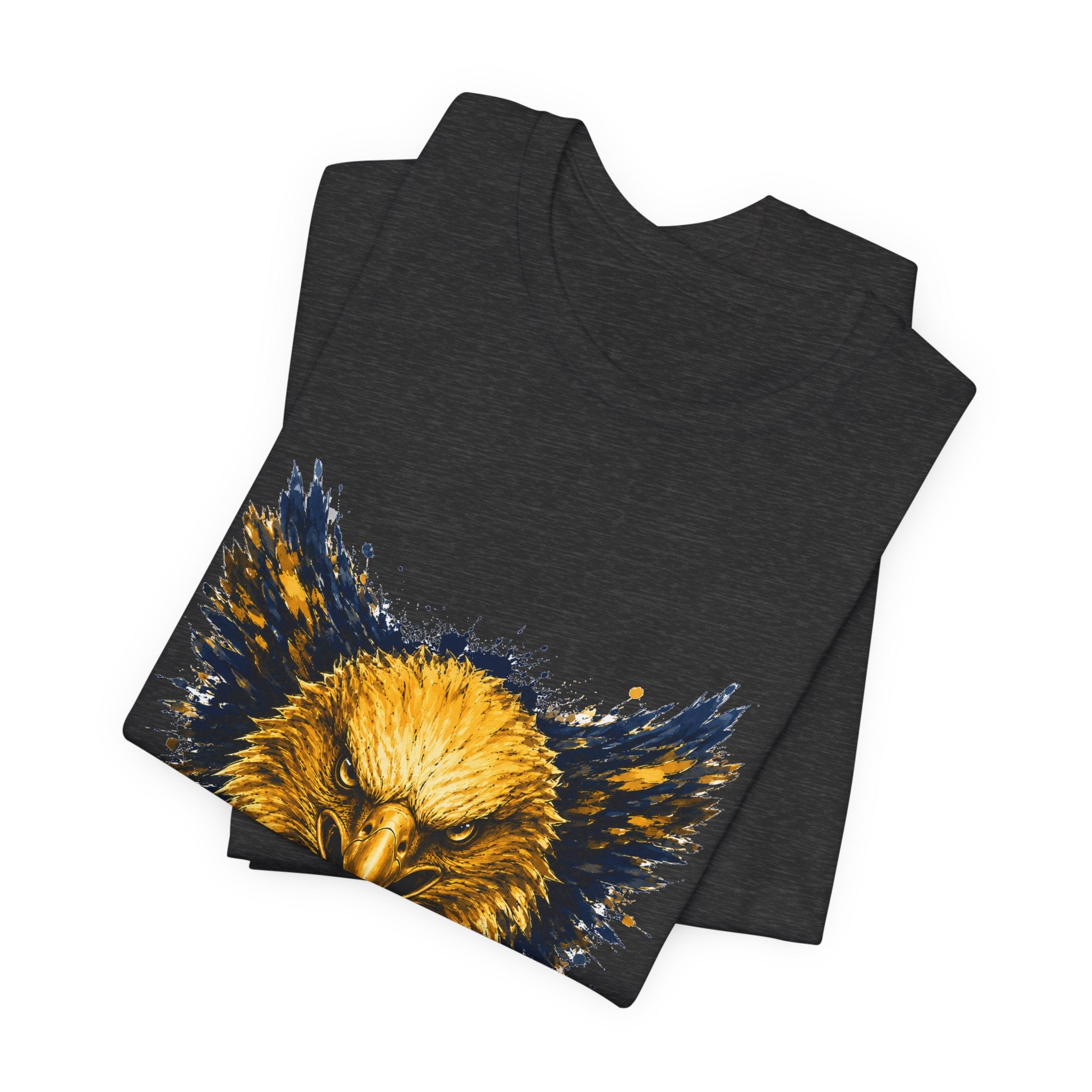 Eagle Logo Blue & Gold Tee