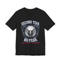Second Year. No Fear. — Eagle Country 2029 Blue & White Tee