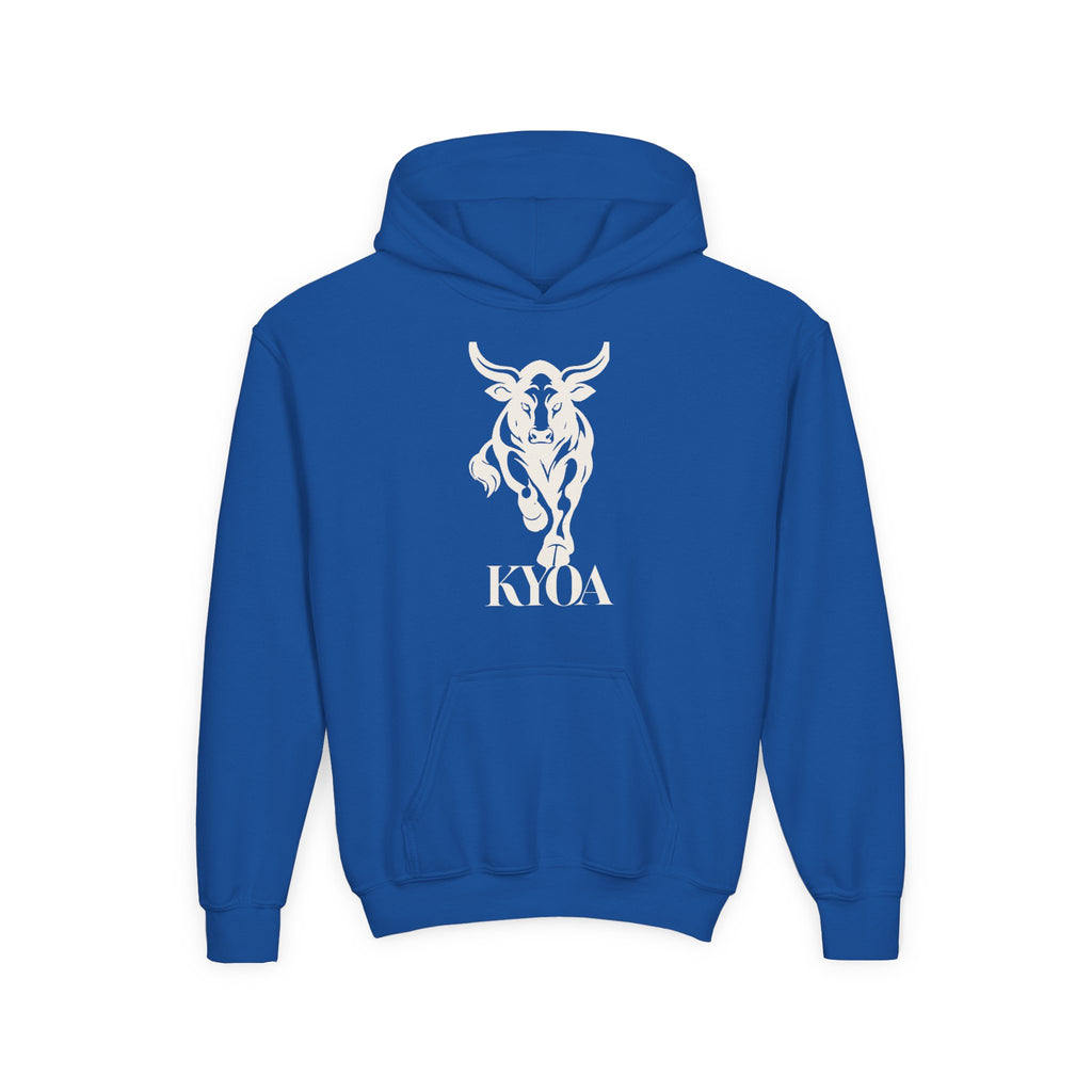 KYOA KIDS — The Bull · Kids Hoodie (RELENTLESS)