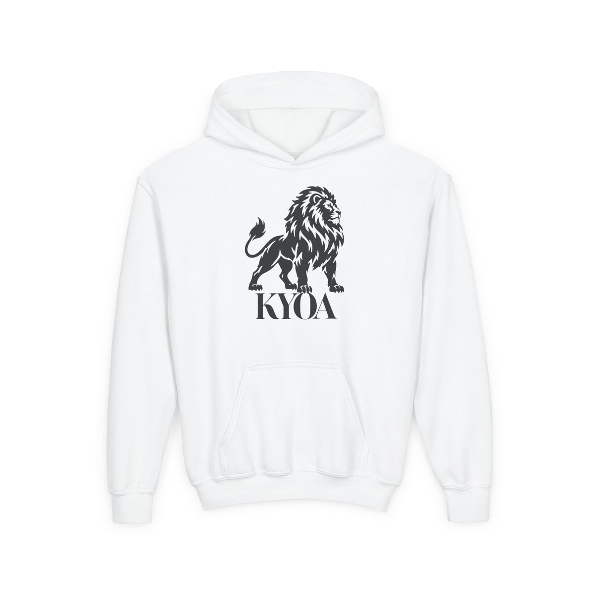 KYOA KIDS — The Lion · Kids Hoodie (COURAGE)