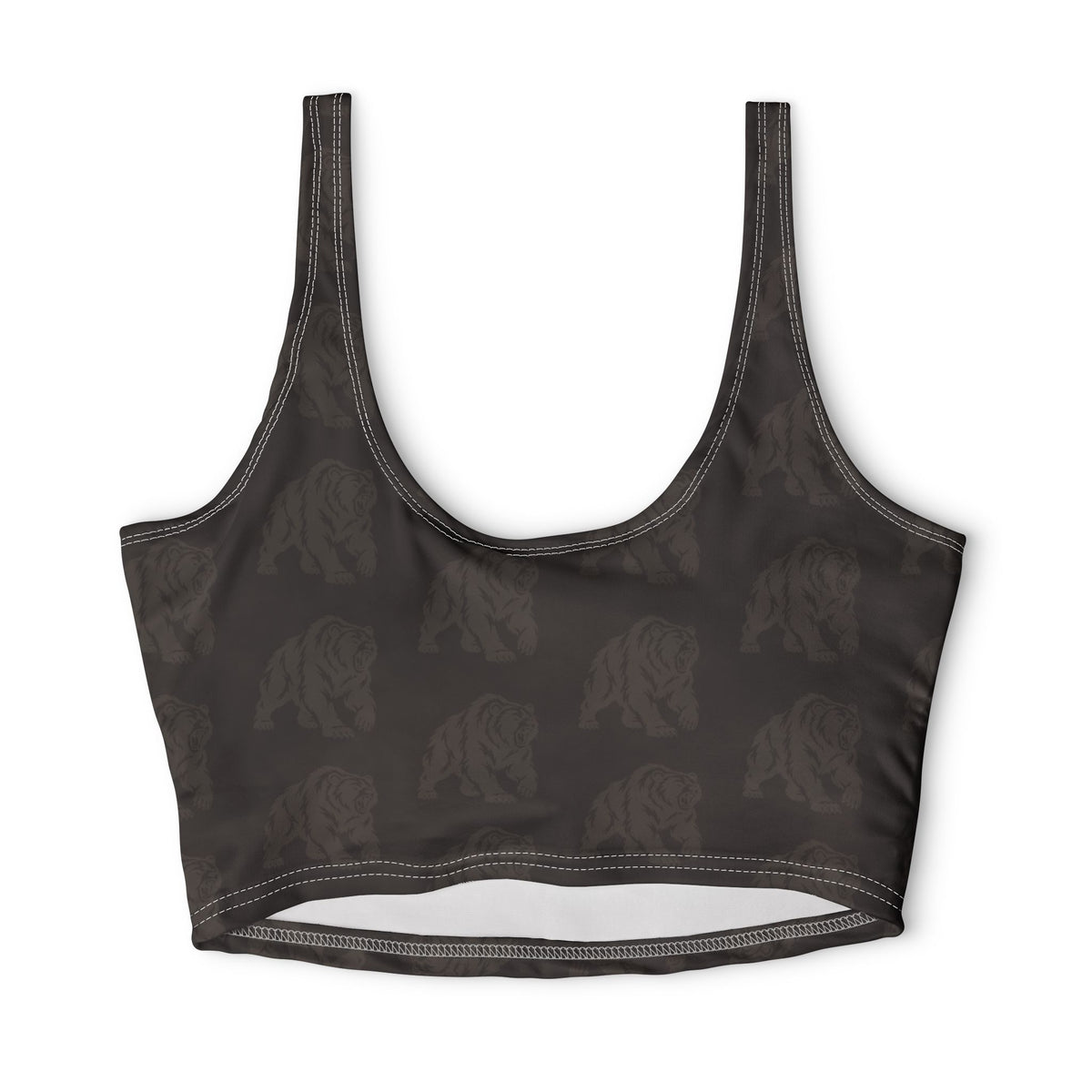 KYOA — The Bear · All-Over Monogram Sports Bra (STRENGTH)