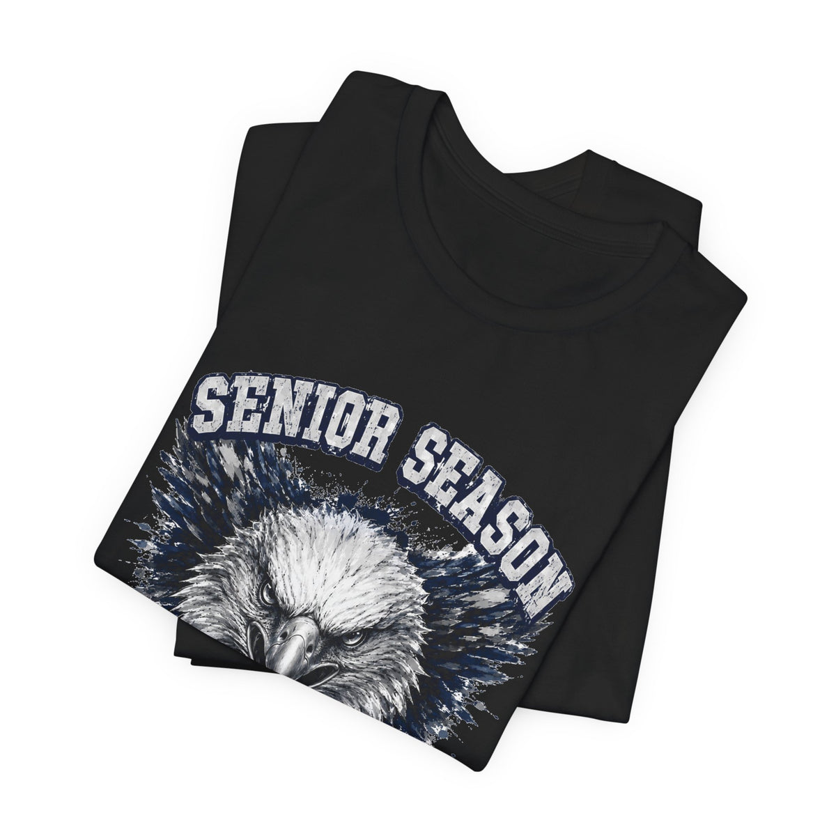 Senior Season — Eagle Country 2027 Blue & White Tee