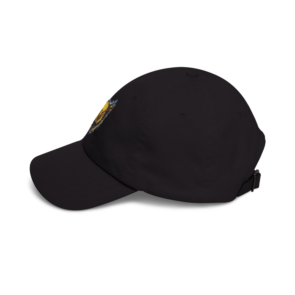 Eagle (Blue & Gold) — Embroidered Dad Hat