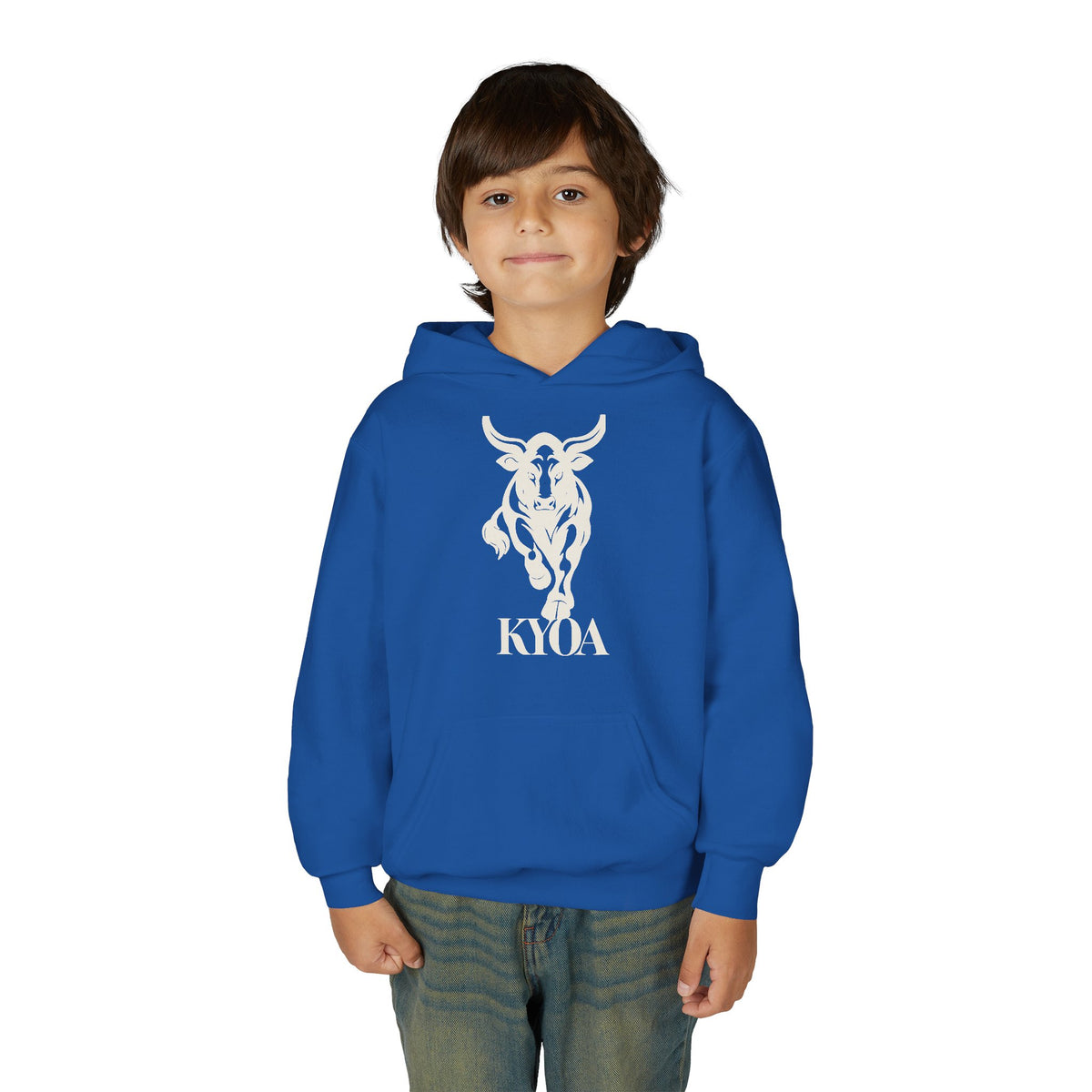KYOA KIDS — The Bull · Kids Hoodie (RELENTLESS)