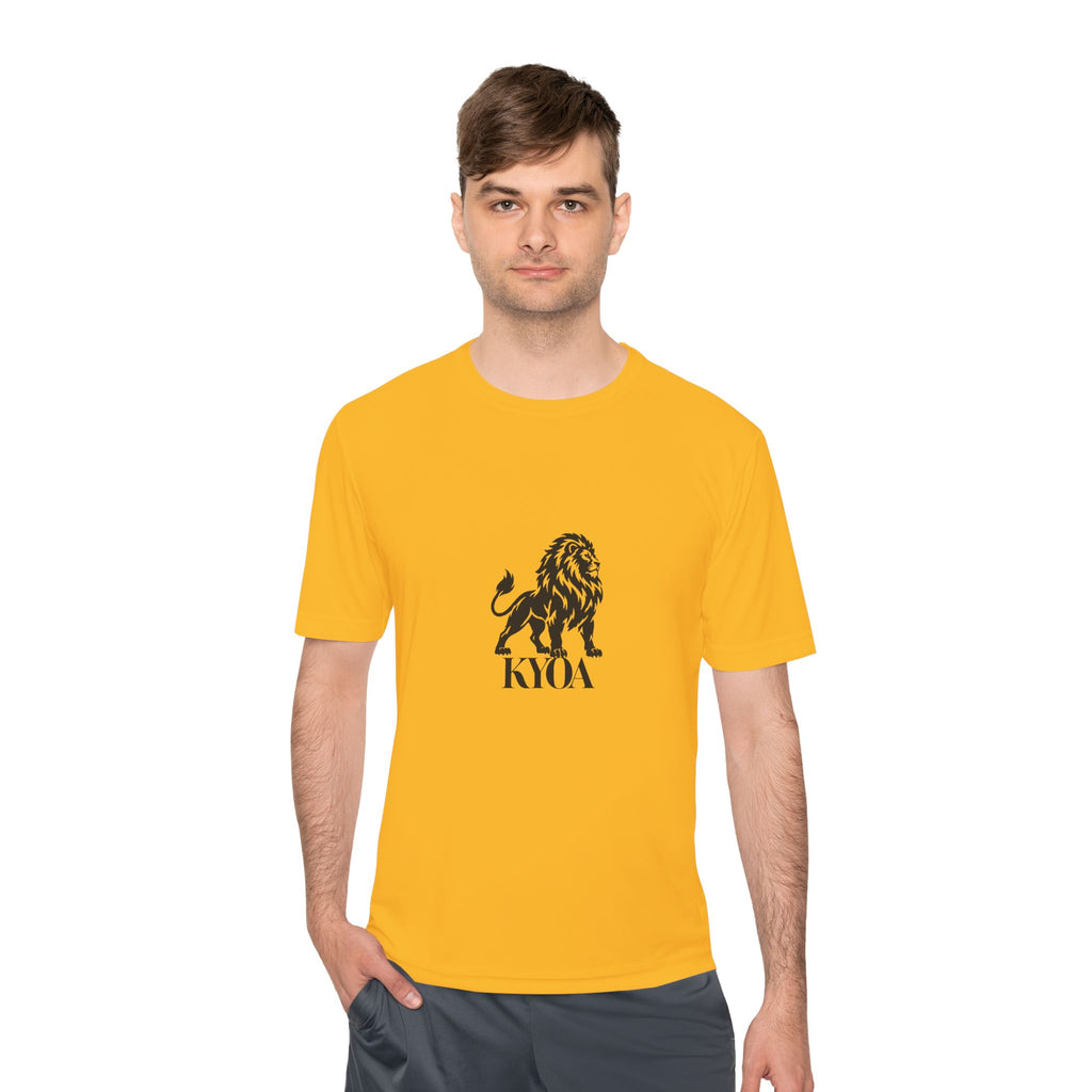 KYOA — The Lion · Performance Tee (COURAGE)