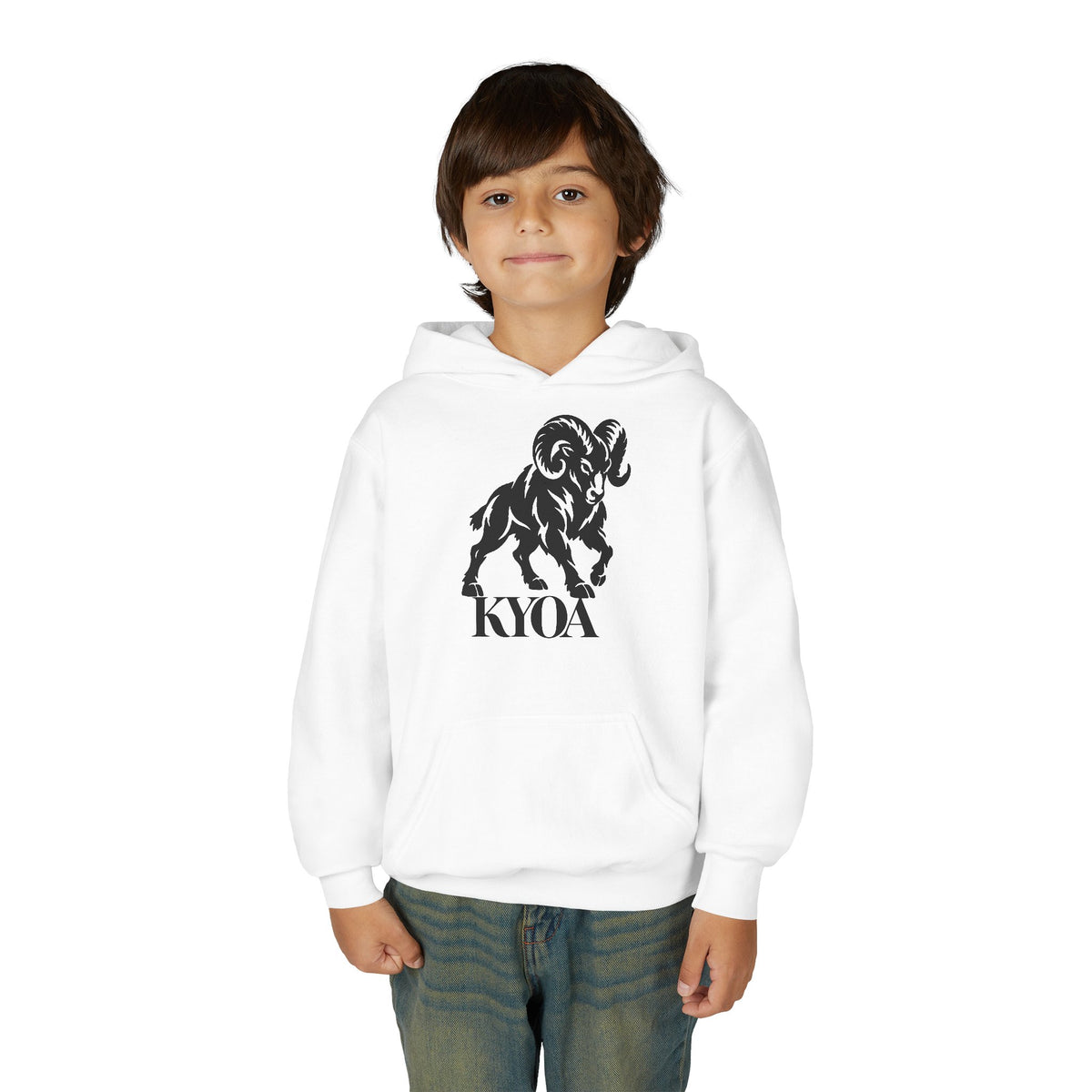 KYOA KIDS — The Ram · Kids Hoodie (HEADSTRONG)