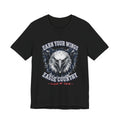 Earn Your Wings — Eagle Country 2030 Blue & White Tee