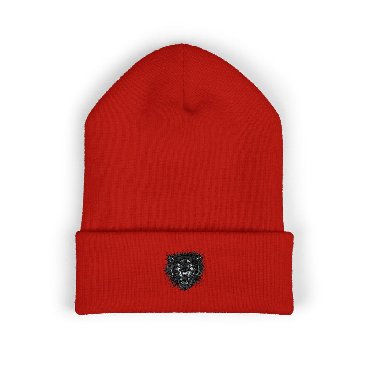 Panther — Embroidered Beanie