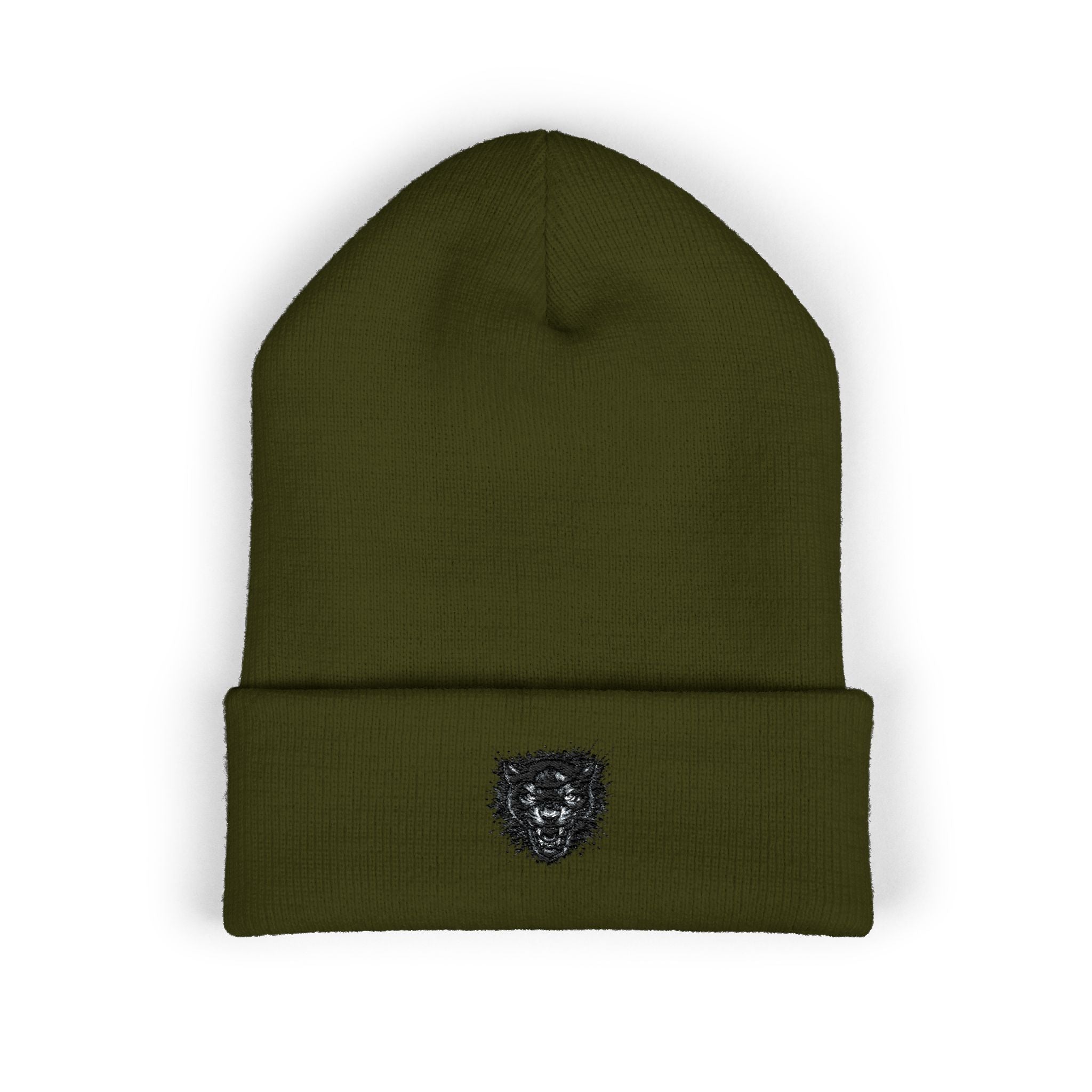Panther — Embroidered Beanie
