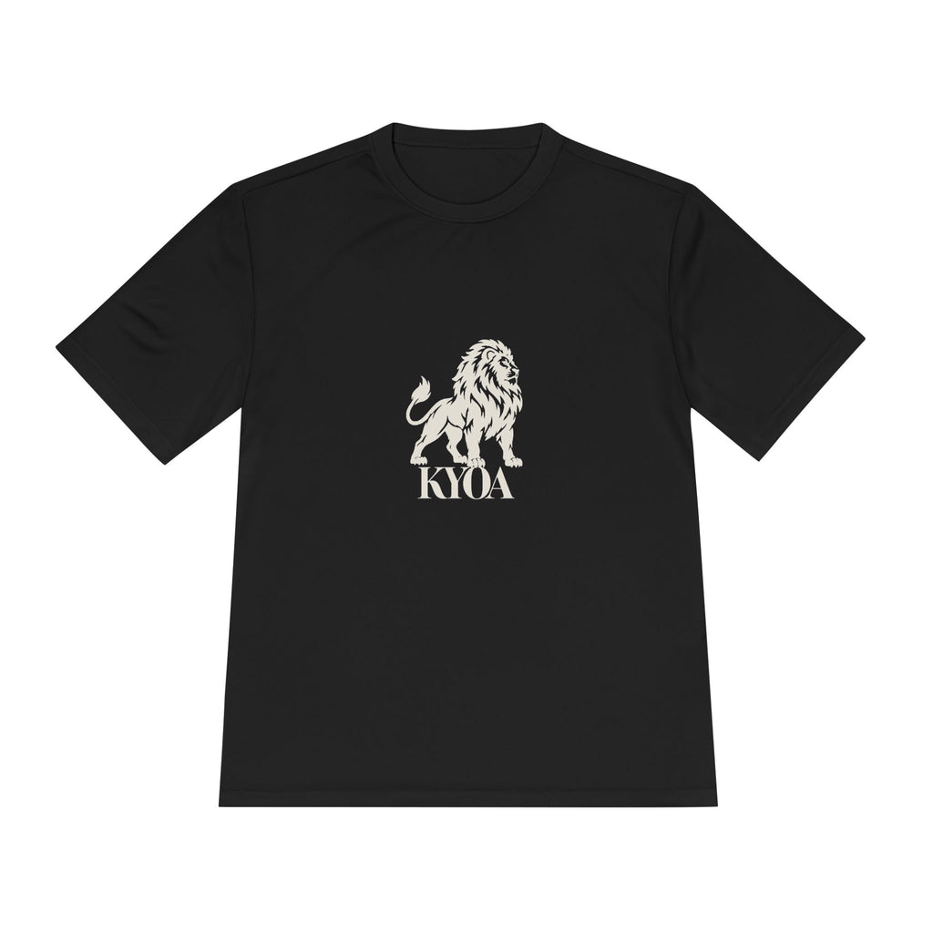 KYOA — The Lion · Performance Tee (COURAGE)