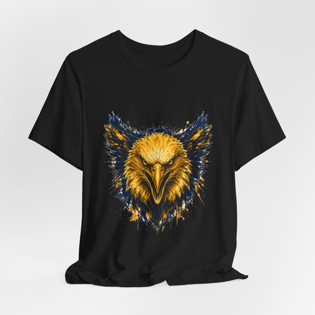 Eagle Logo Blue & Gold Tee