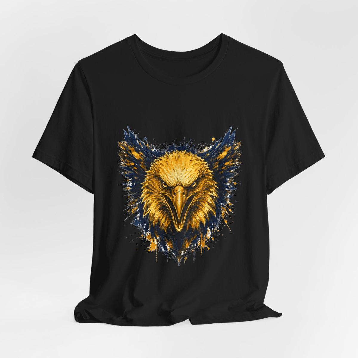 Eagle Logo Blue & Gold Tee