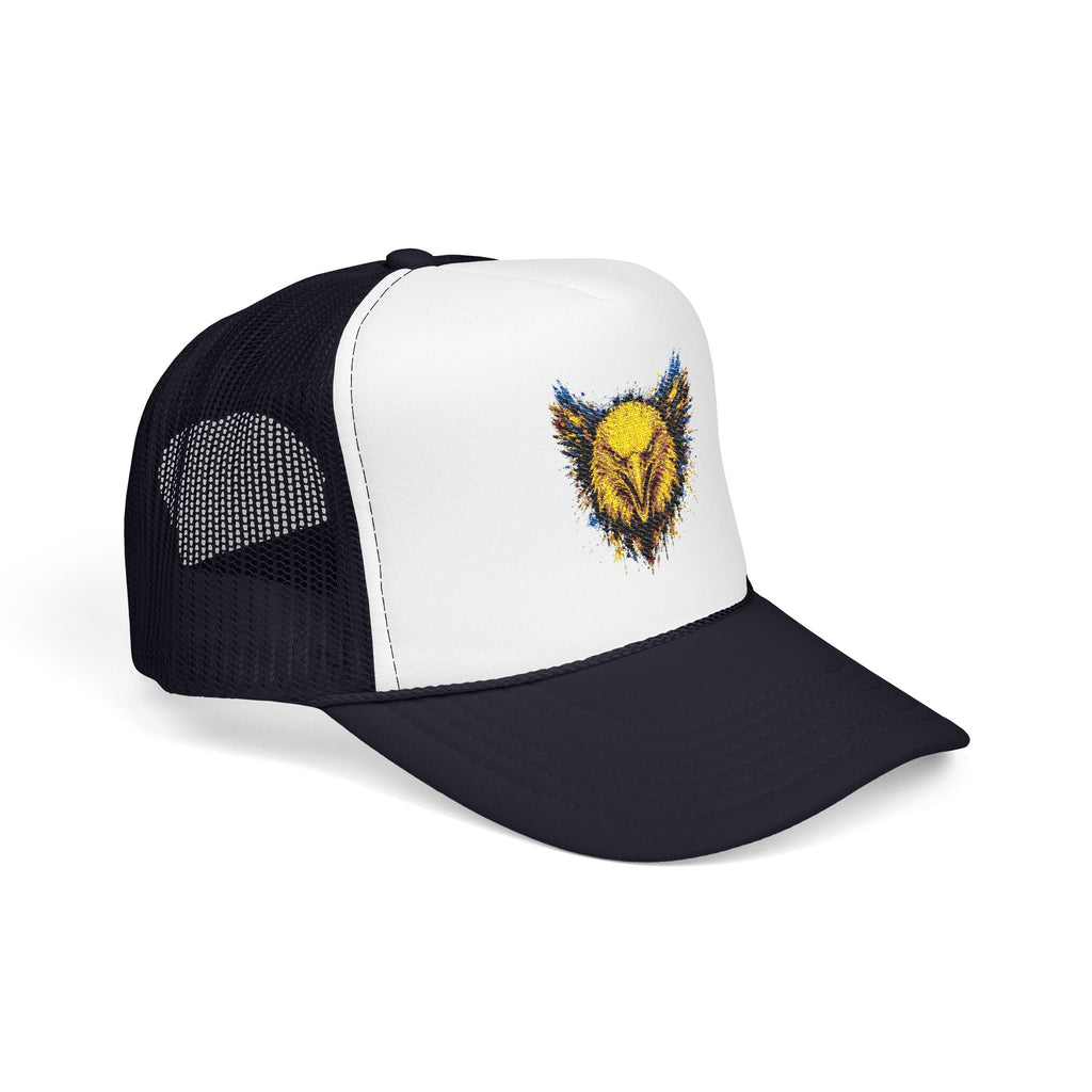Eagle (Blue & Gold) — Foam Trucker Hat