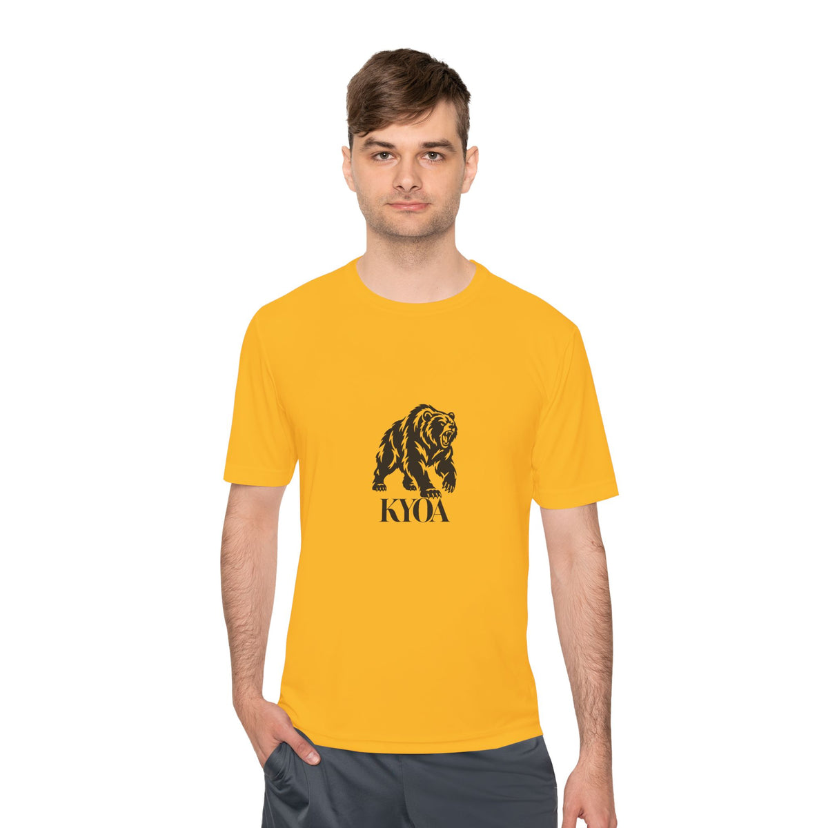 KYOA — The Bear · Performance Tee (STRENGTH)