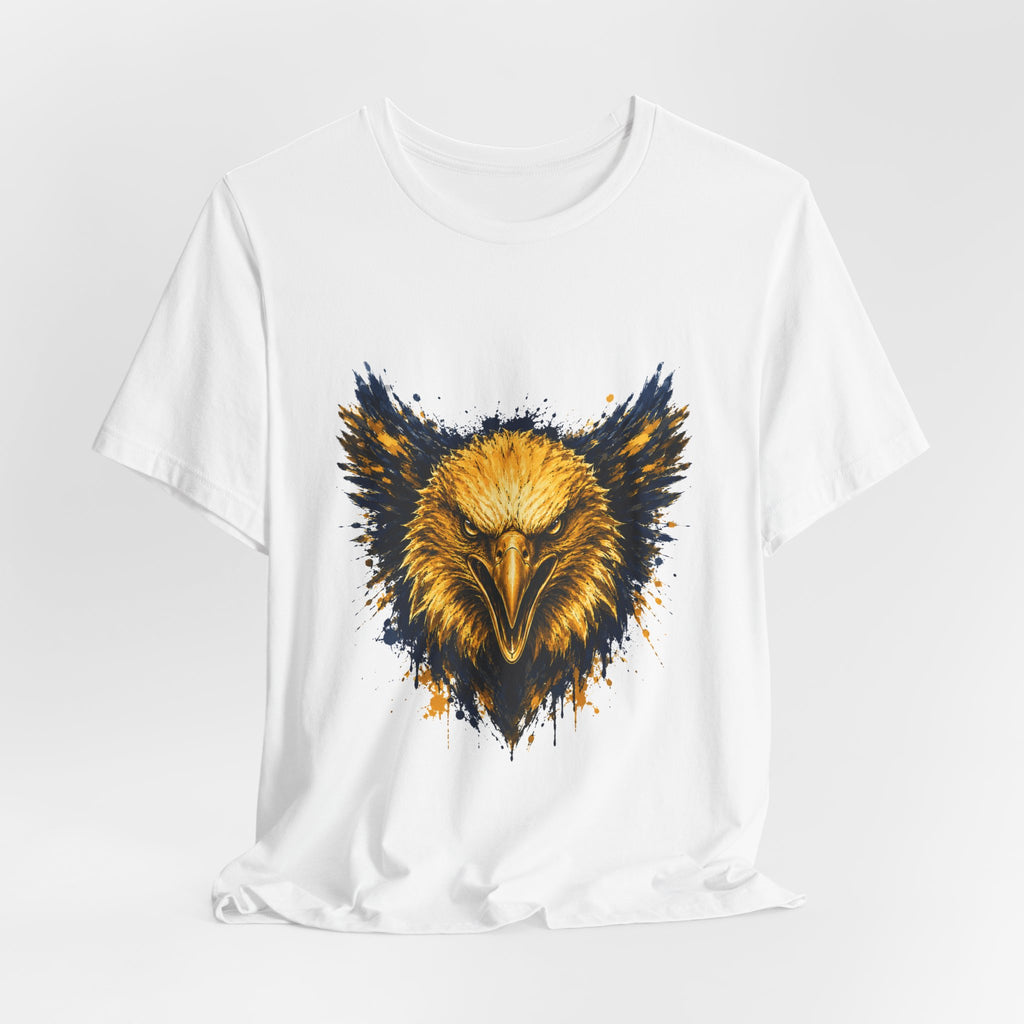 Eagle Logo Blue & Gold Tee