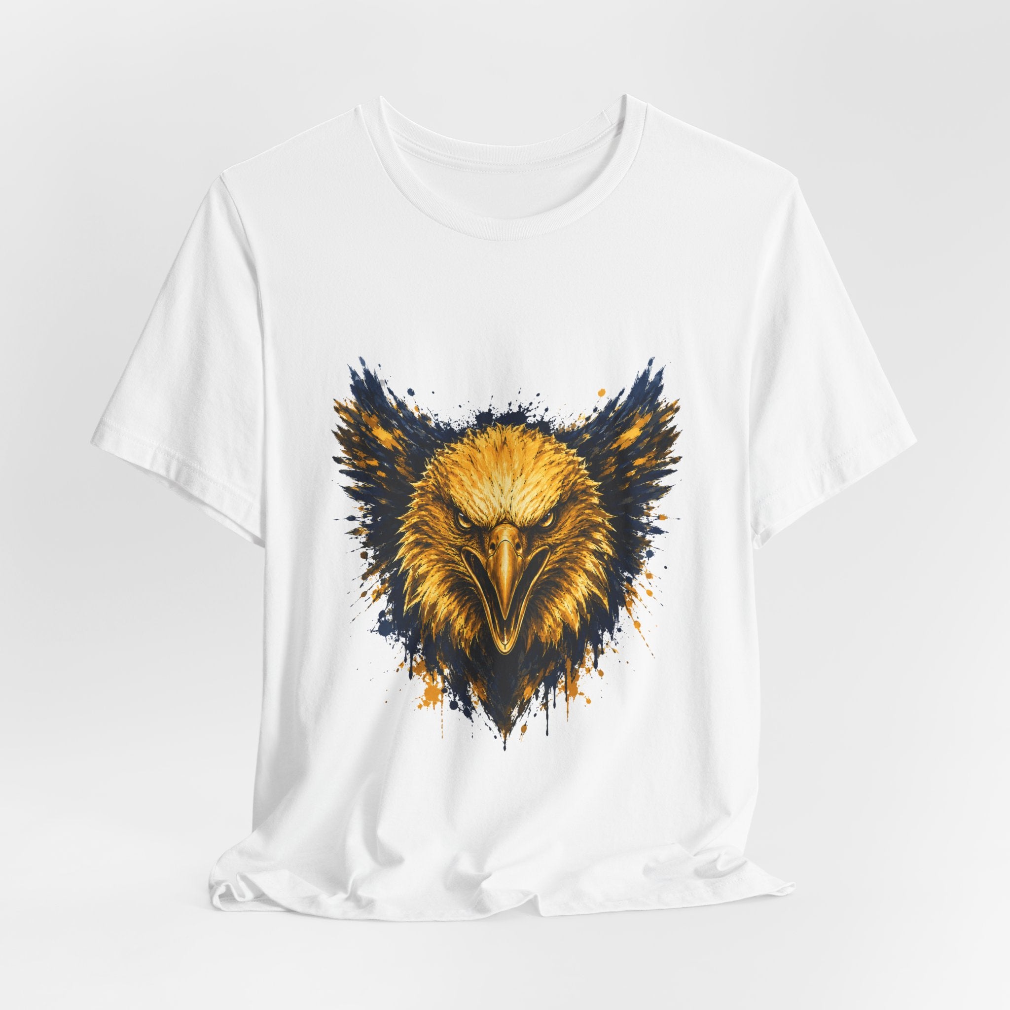 Eagle Logo Blue & Gold Tee