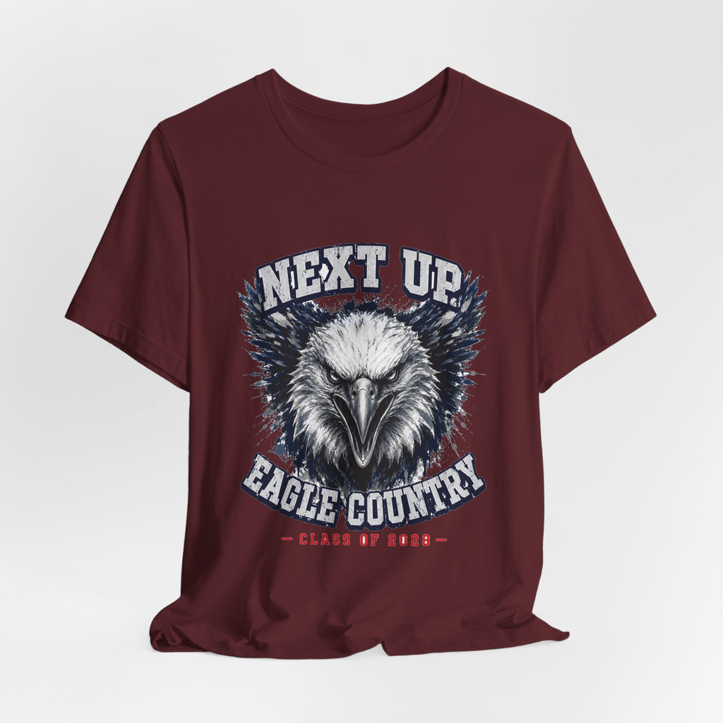 Next Up — Eagle Country 2028 Blue & White Tee