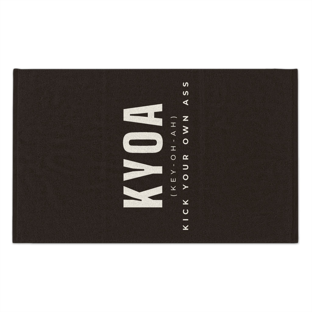 KYOA — Rally Towel (Espresso Monogram)