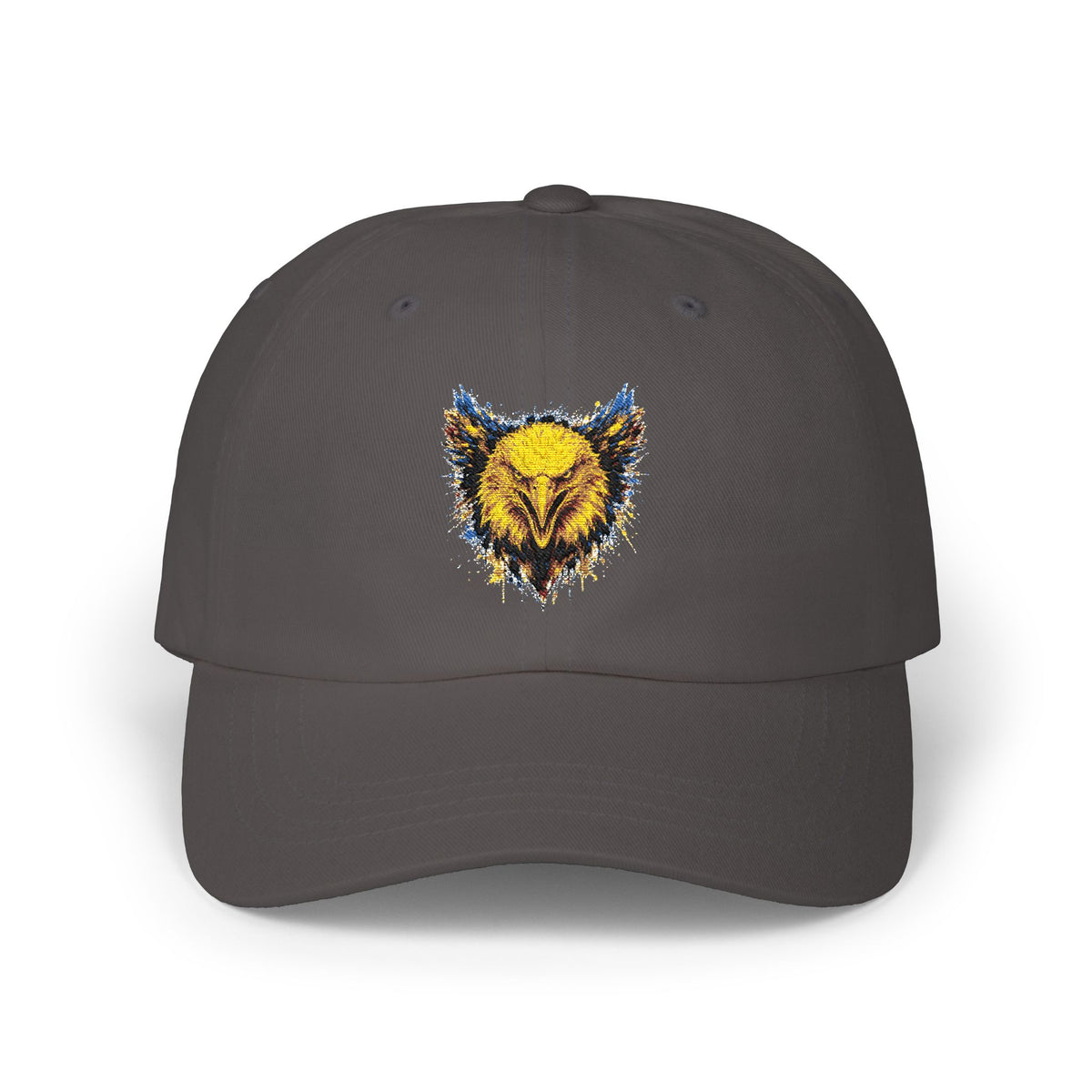 Eagle (Blue & Gold) — Embroidered Dad Hat