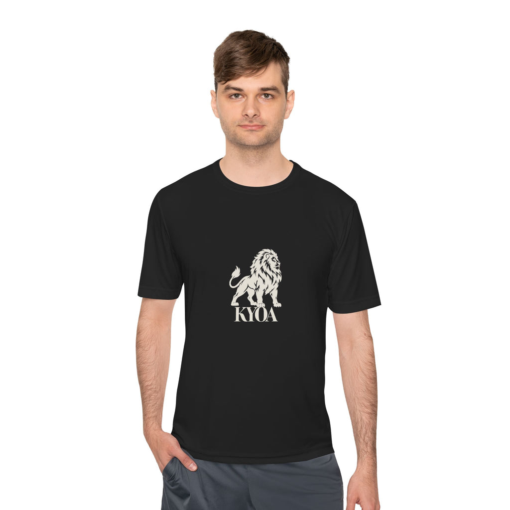 KYOA — The Lion · Performance Tee (COURAGE)
