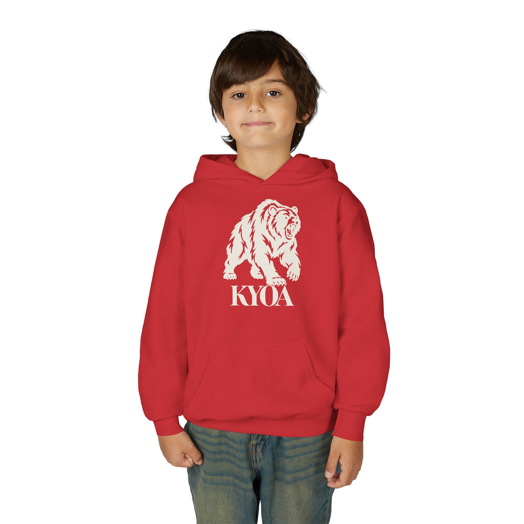 KYOA KIDS — The Bear · Kids Hoodie (STRENGTH)