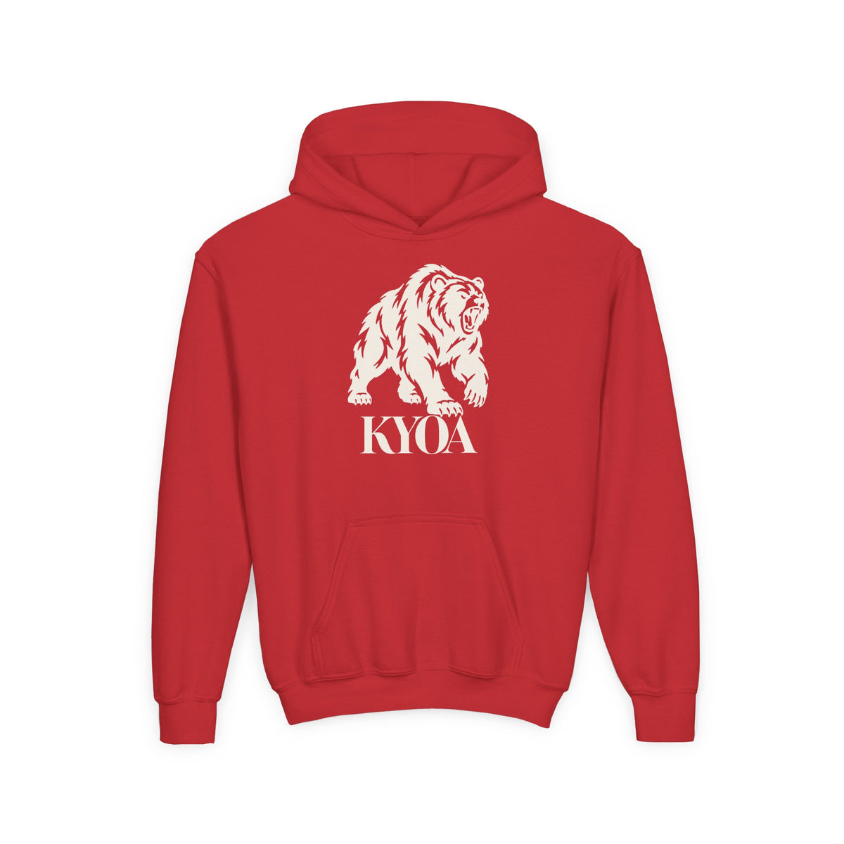 KYOA KIDS — The Bear · Kids Hoodie (STRENGTH)
