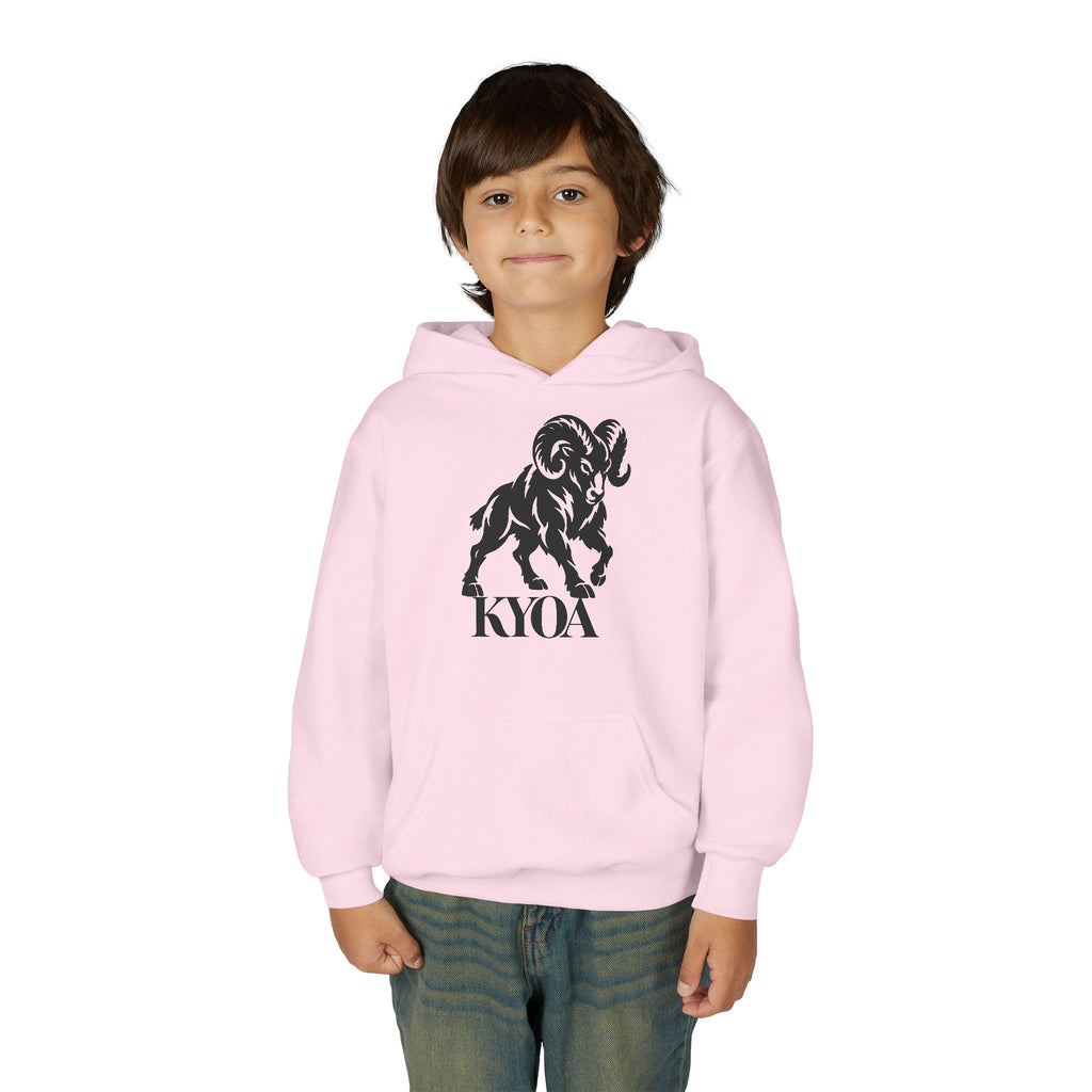KYOA KIDS — The Ram · Kids Hoodie (HEADSTRONG)