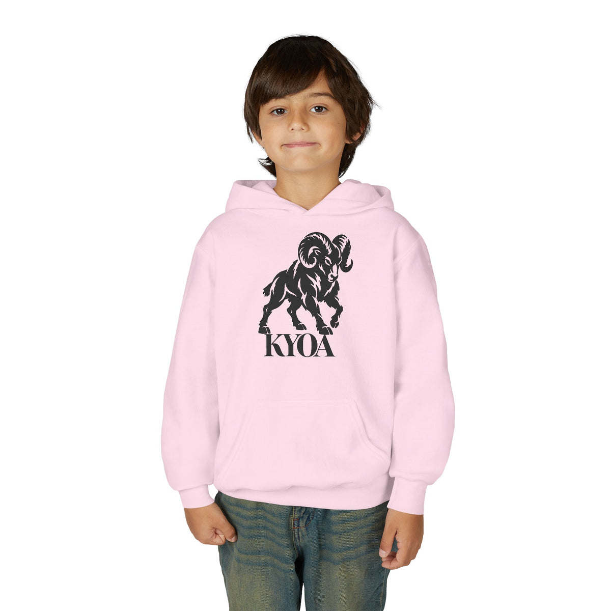 KYOA KIDS — The Ram · Kids Hoodie (HEADSTRONG)