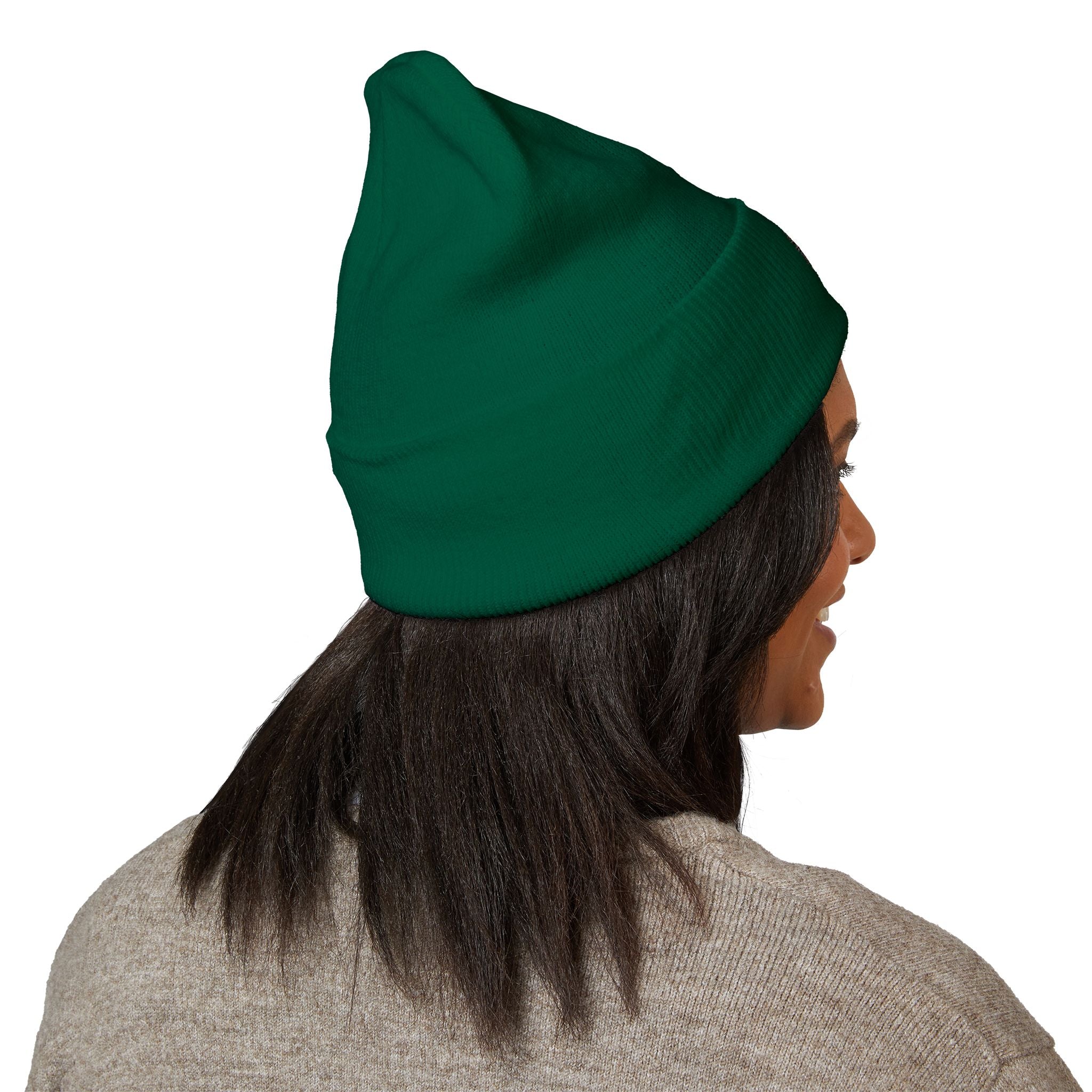 Eagle (Black & Red) — Embroidered Beanie