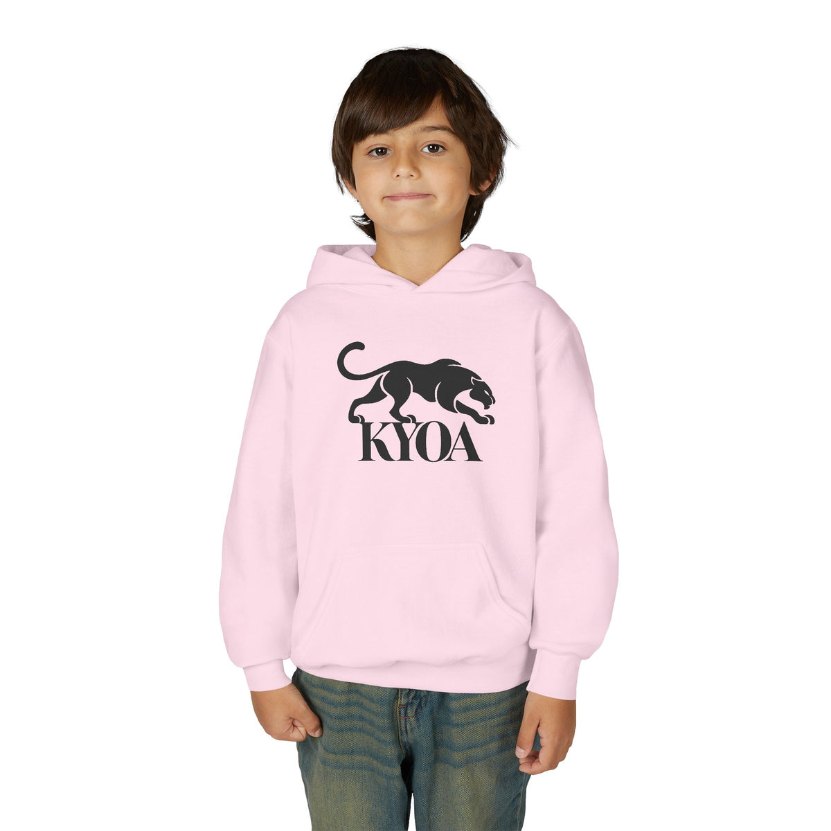 KYOA KIDS — The Panther · Kids Hoodie (DISCIPLINE)