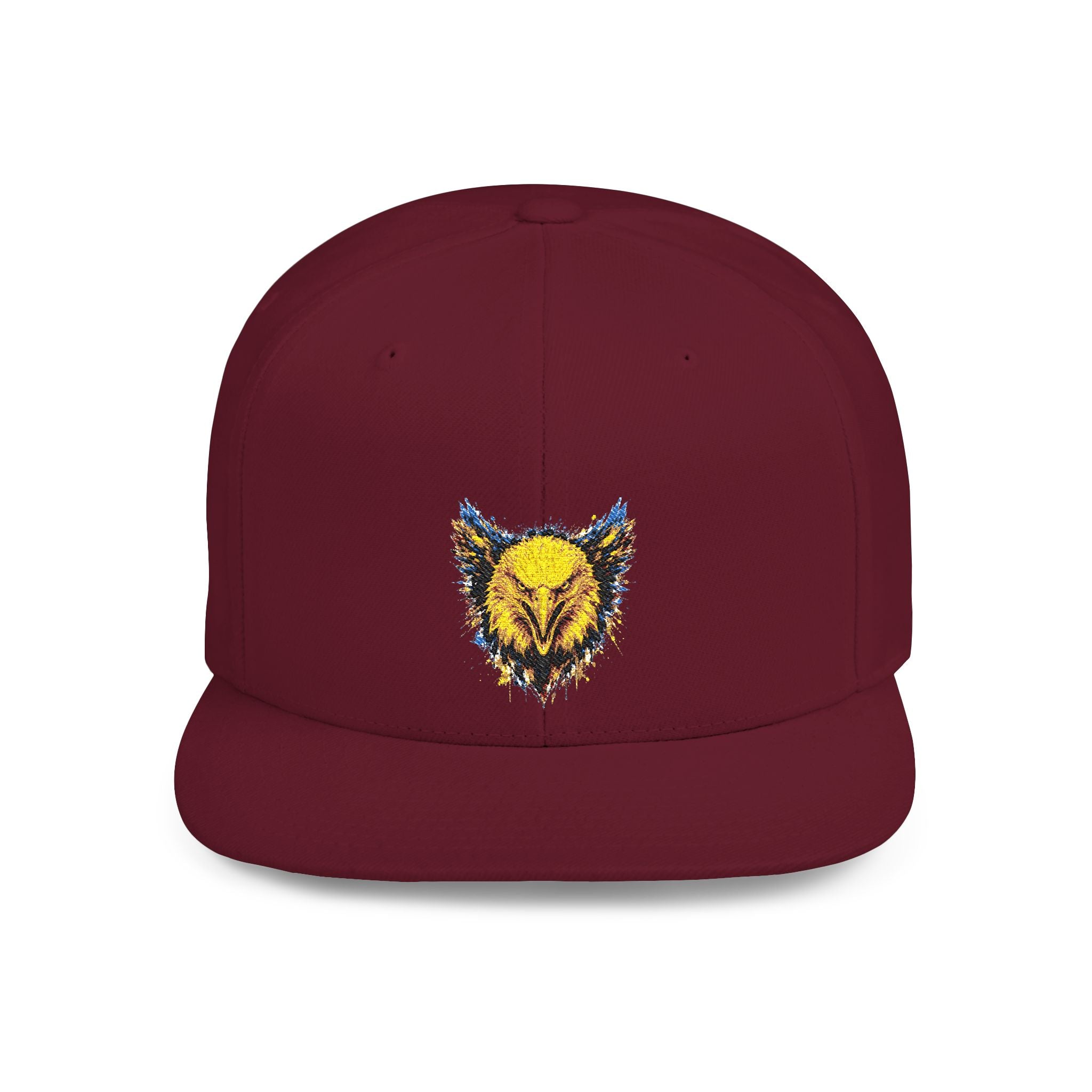 Eagle (Blue & Gold) — Flat-Bill Snapback