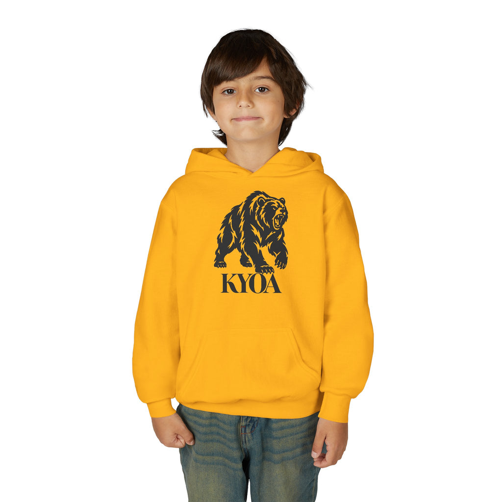 KYOA KIDS — The Bear · Kids Hoodie (STRENGTH)