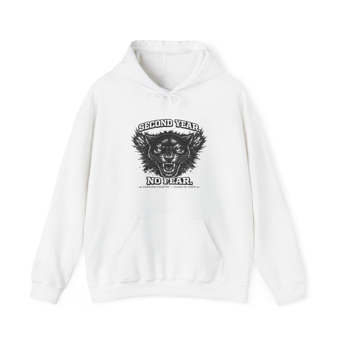 Second Year. No Fear. — Panther Country Hoodie
