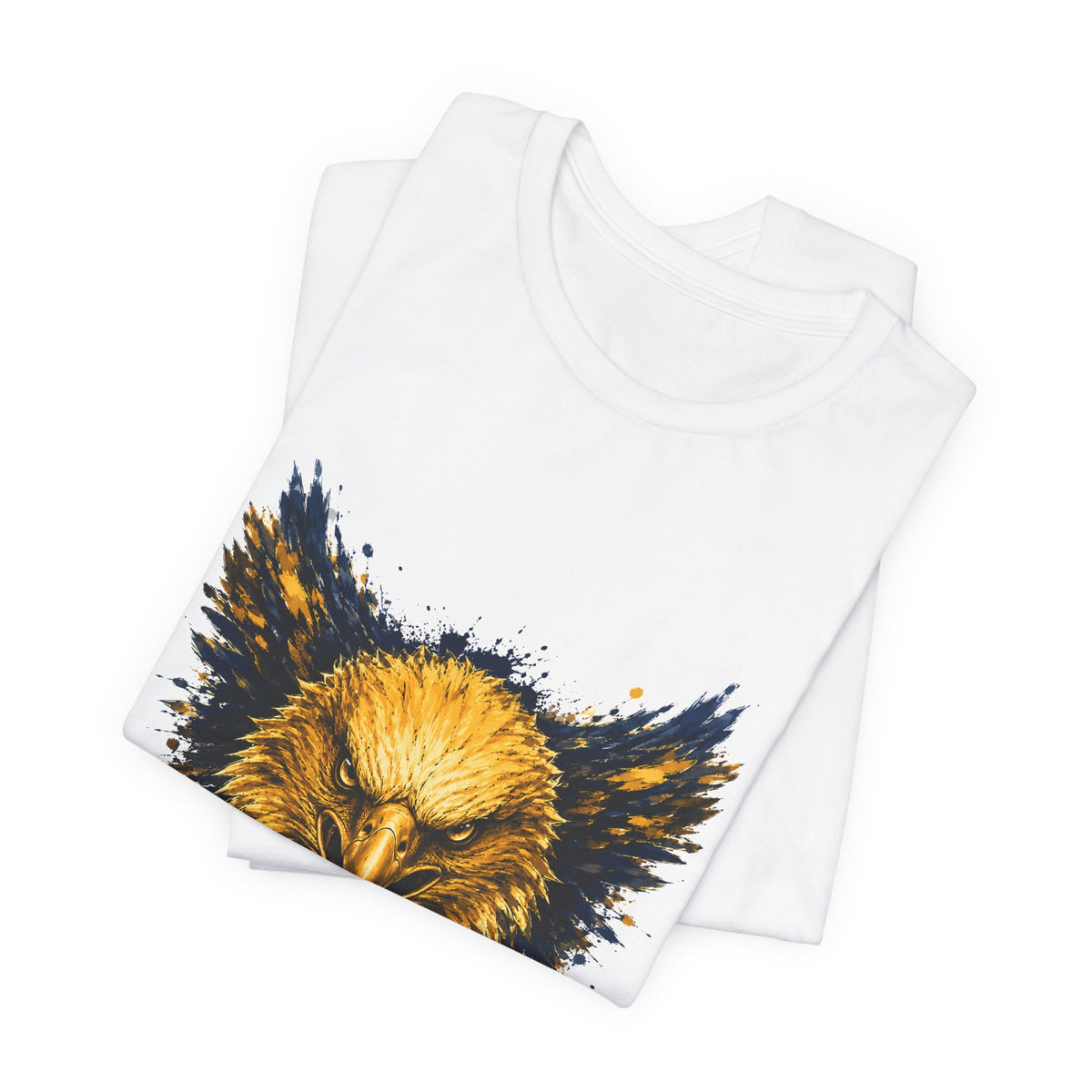 Eagle Logo Blue & Gold Tee