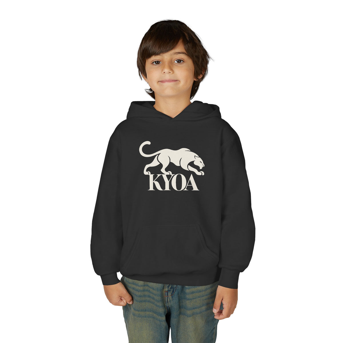 KYOA KIDS — The Panther · Kids Hoodie (DISCIPLINE)