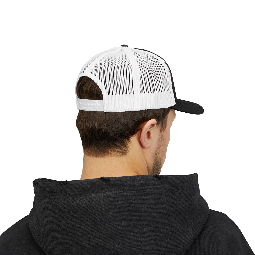 Eagle (Black & Red) — Snapback Trucker Hat