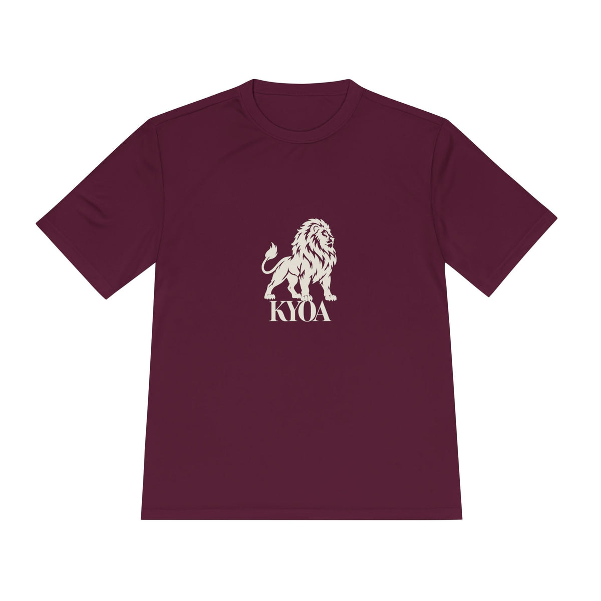KYOA — The Lion · Performance Tee (COURAGE)