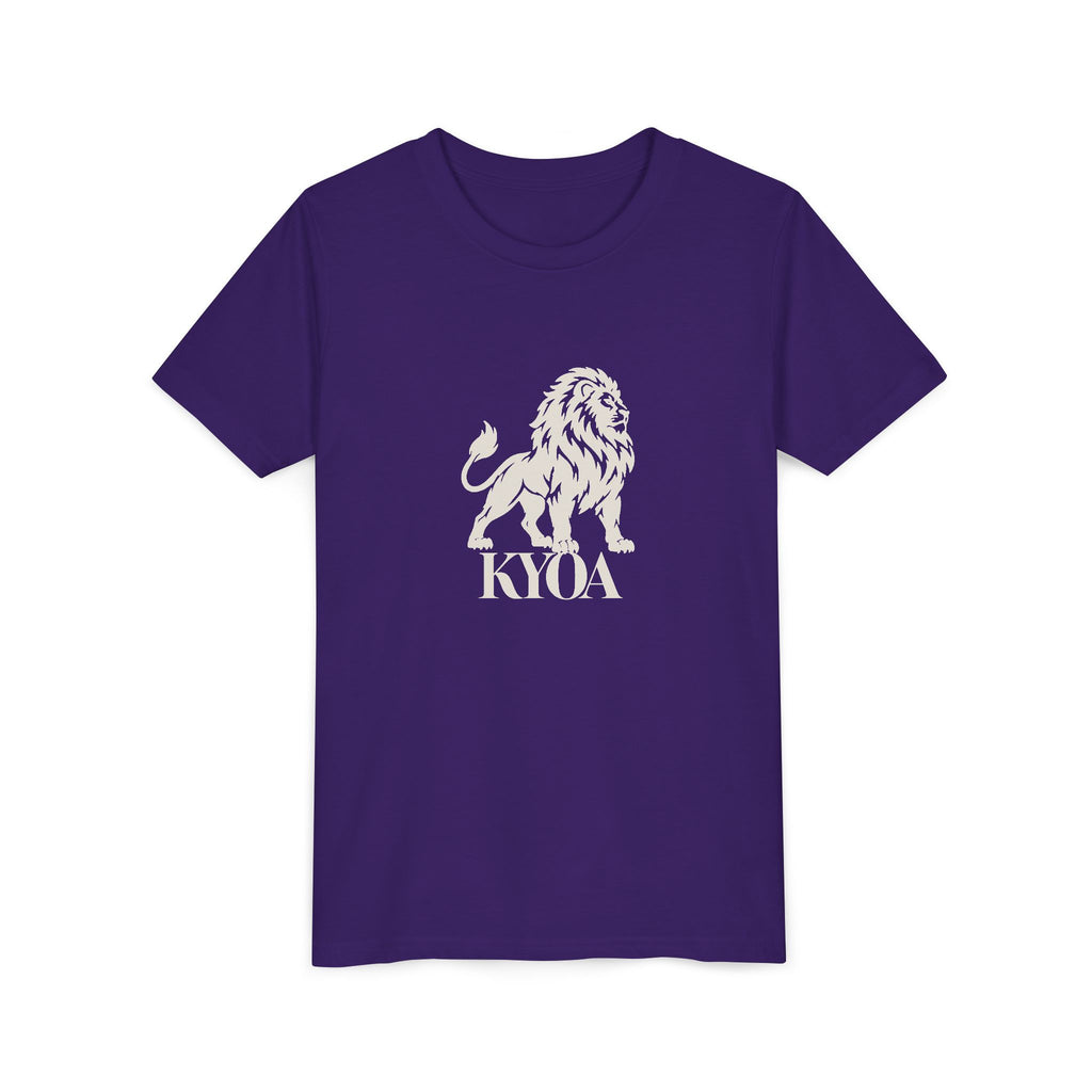 KYOA KIDS — The Lion · Youth Tee (COURAGE)
