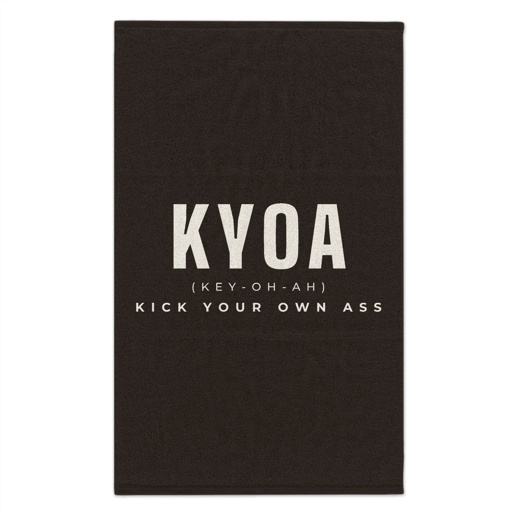 KYOA — Rally Towel (Espresso Monogram)