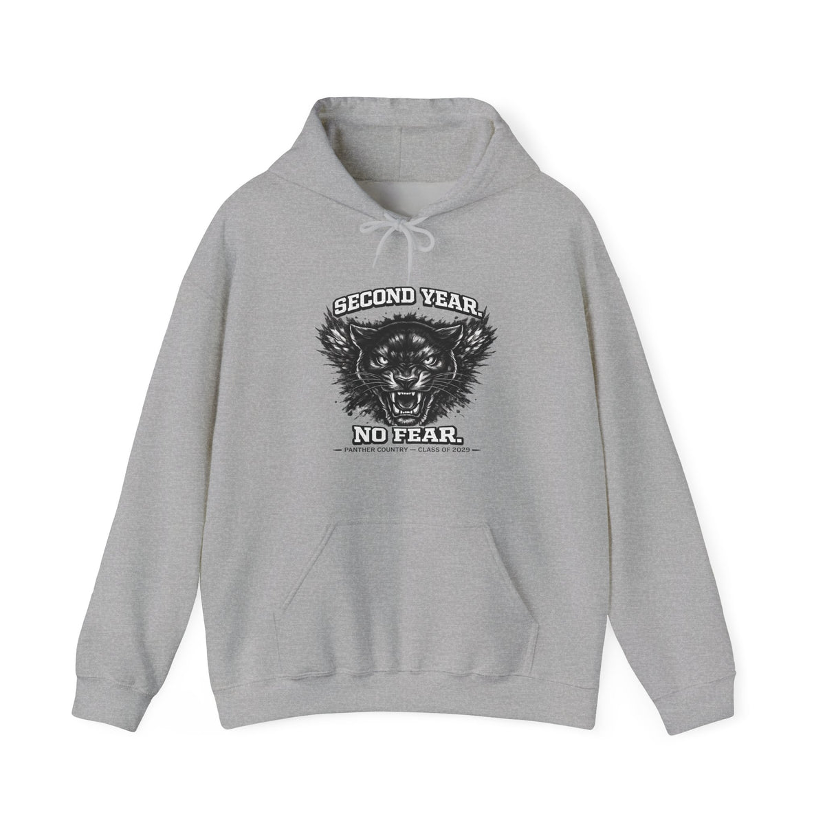 Second Year. No Fear. — Panther Country Hoodie