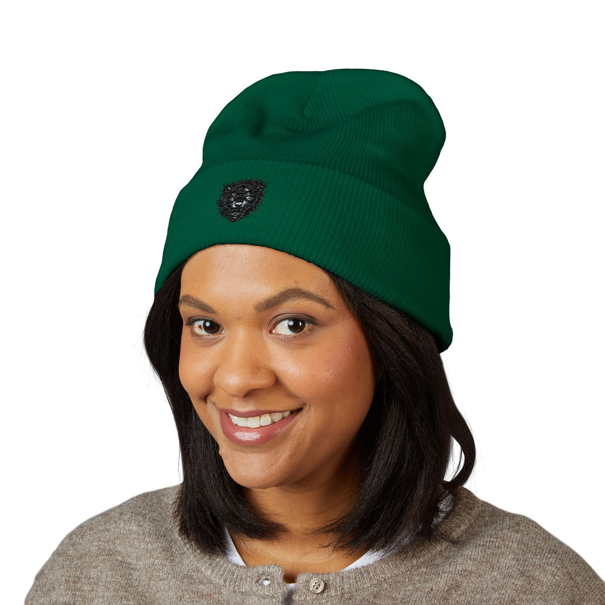 Panther — Embroidered Beanie