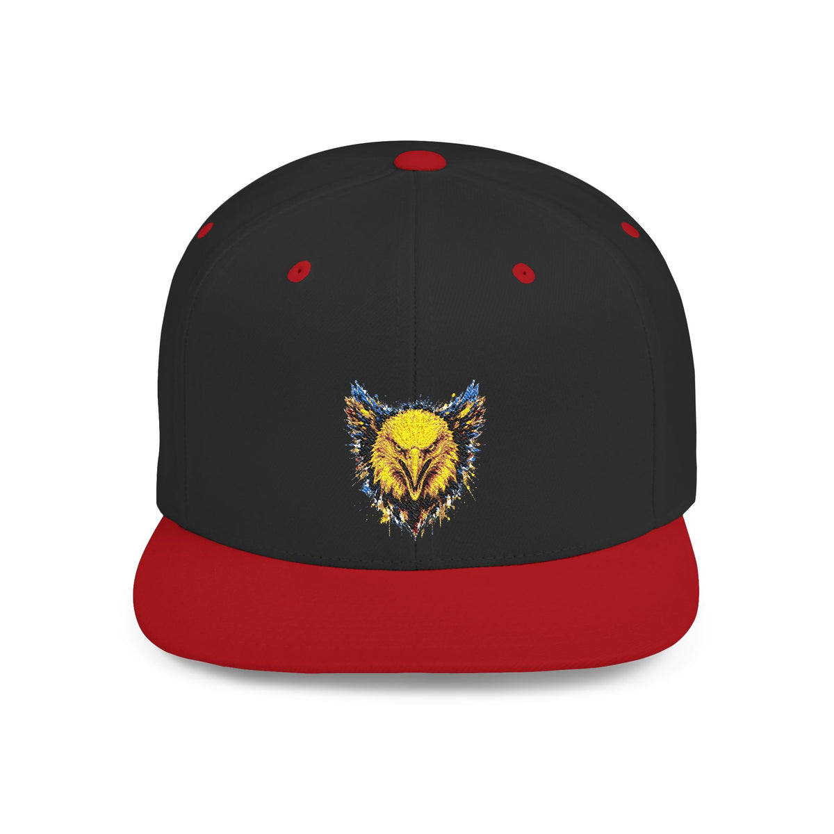 Eagle (Blue & Gold) — Flat-Bill Snapback
