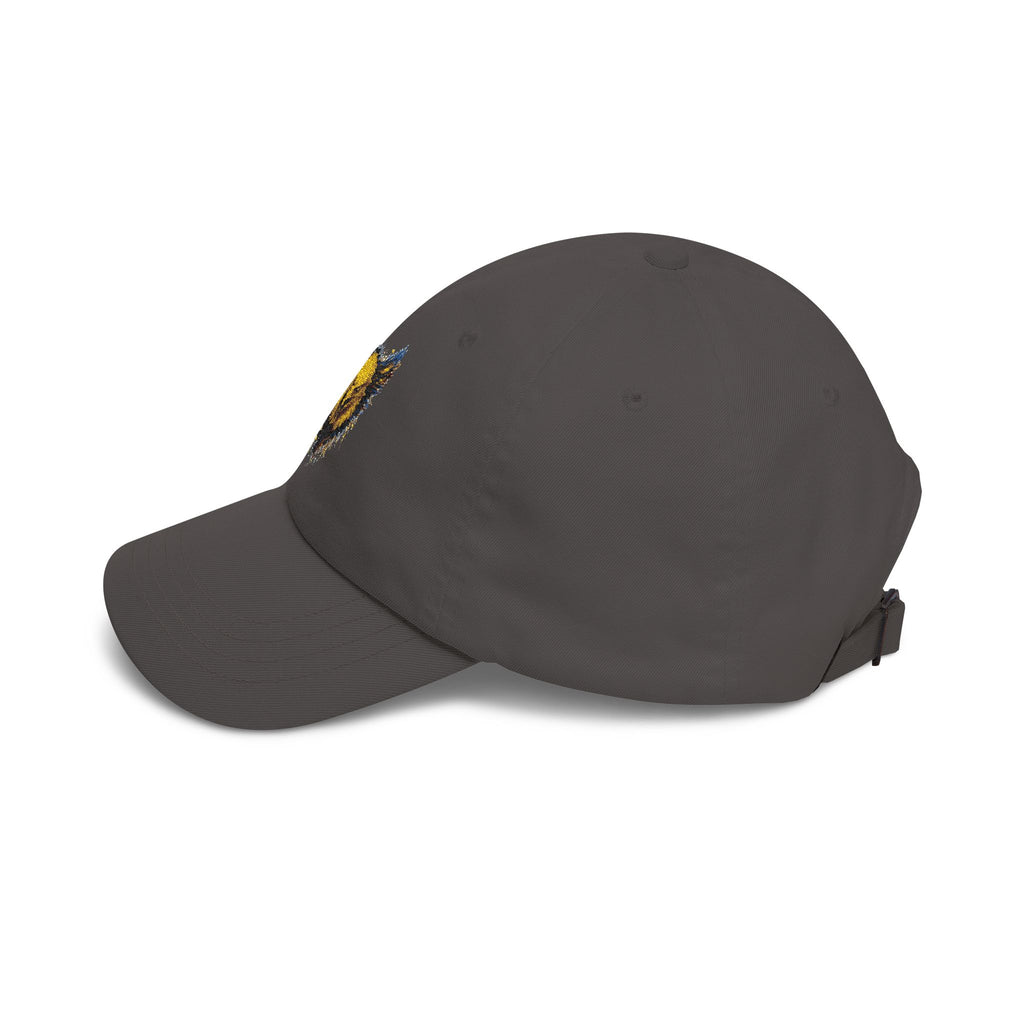 Eagle (Blue & Gold) — Embroidered Dad Hat