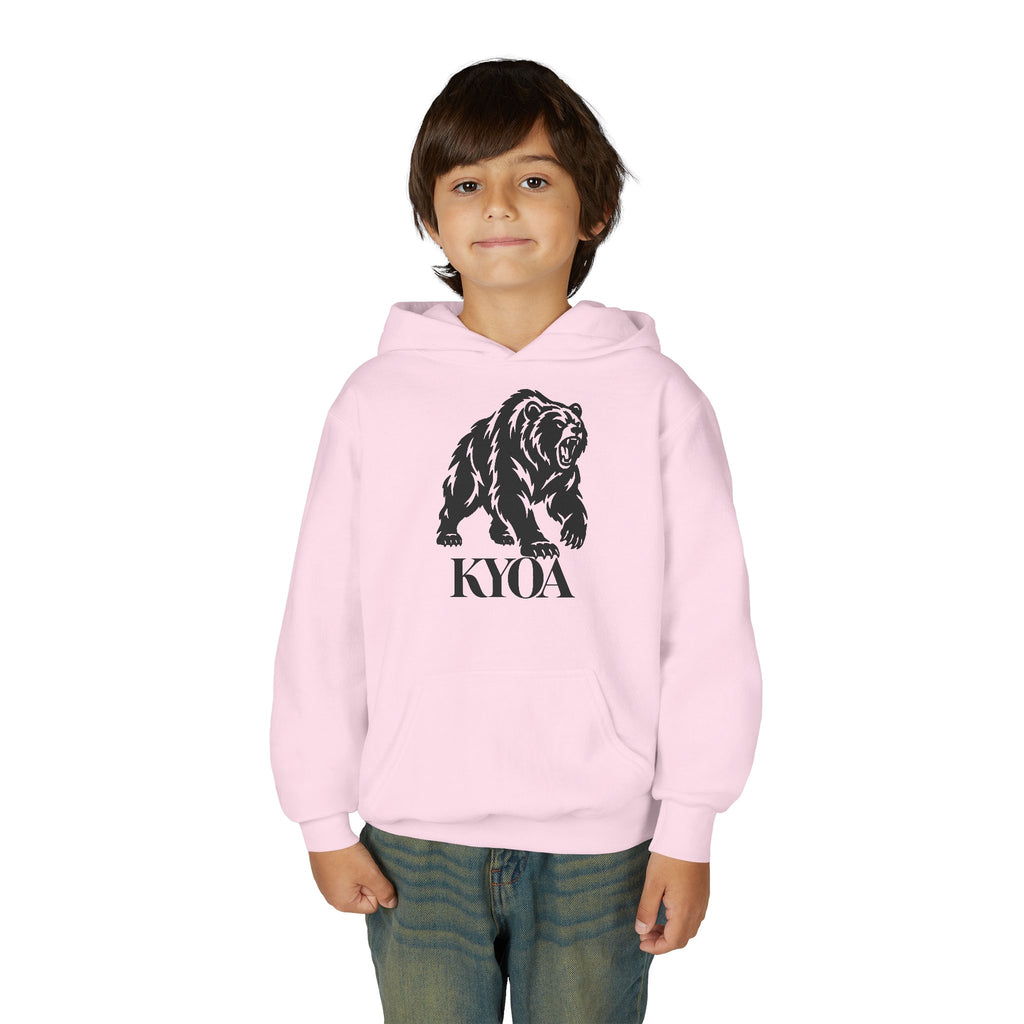 KYOA KIDS — The Bear · Kids Hoodie (STRENGTH)