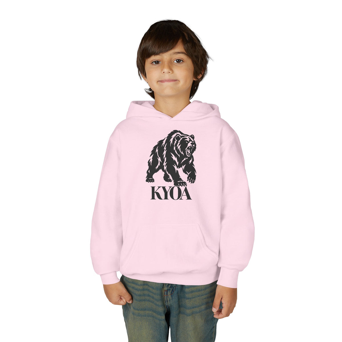 KYOA KIDS — The Bear · Kids Hoodie (STRENGTH)