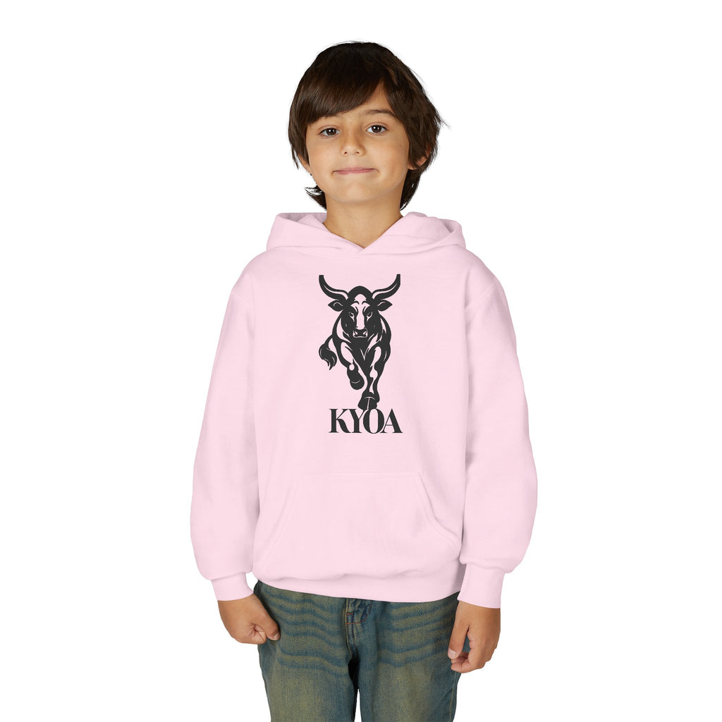 KYOA KIDS — The Bull · Kids Hoodie (RELENTLESS)