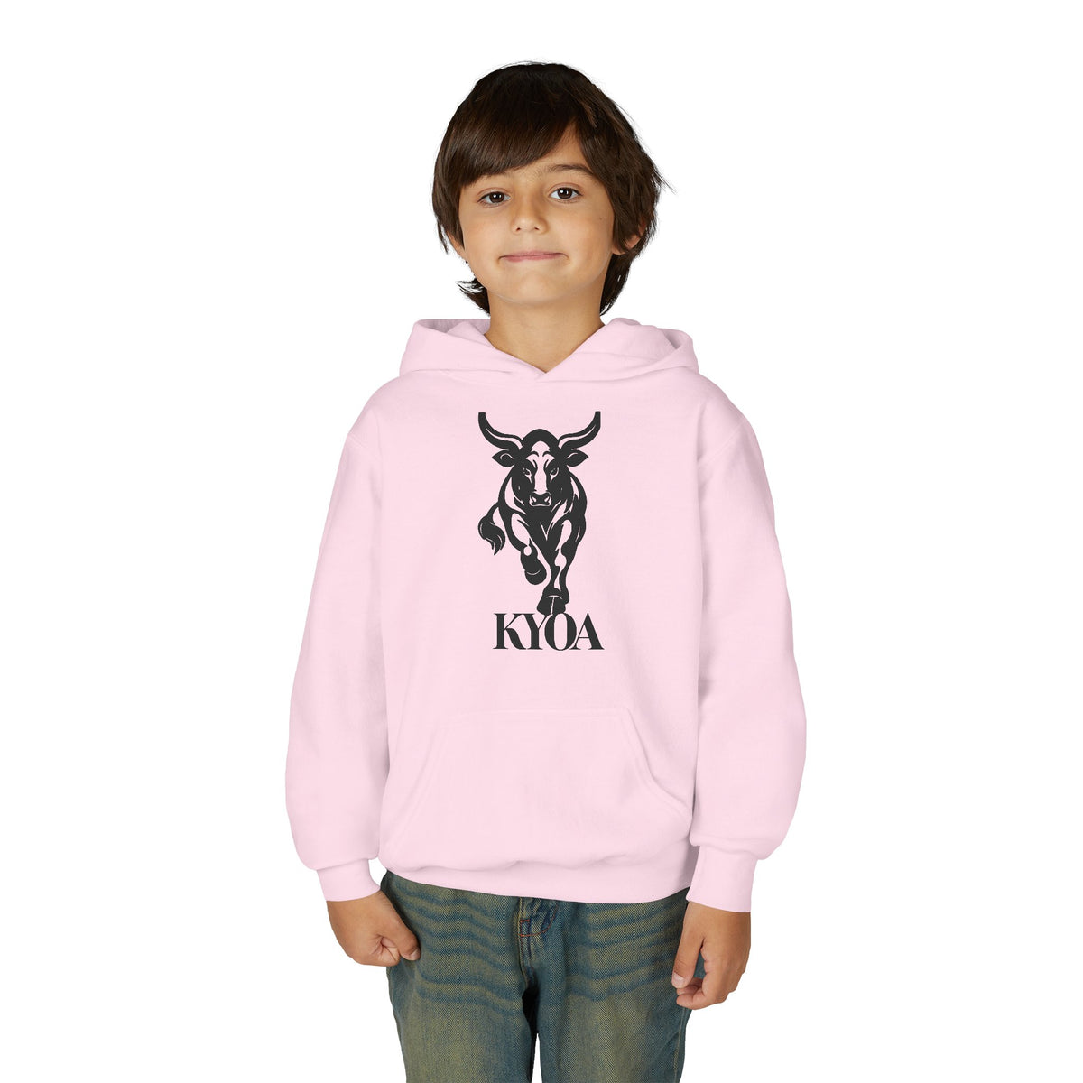 KYOA KIDS — The Bull · Kids Hoodie (RELENTLESS)