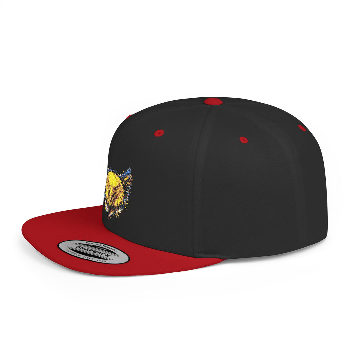 Eagle (Blue & Gold) — Flat-Bill Snapback