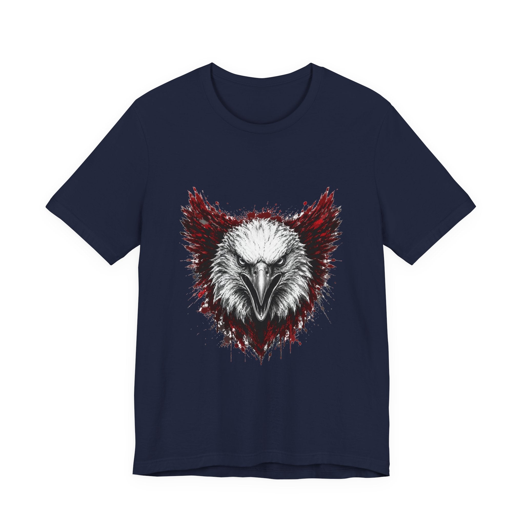 Eagle Logo Black & Red Tee